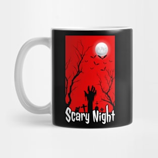 Scary night halloween Mug